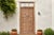 A charming statement piece, this 19th century Portuguese colonial antique door is a fine example of masterful...