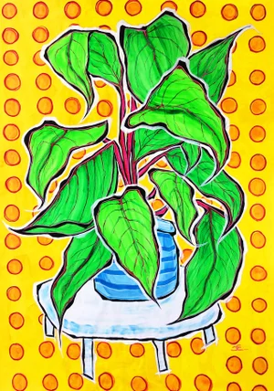 Pop Art The Seeds of Love Original Artwork by Jonjo Elliott