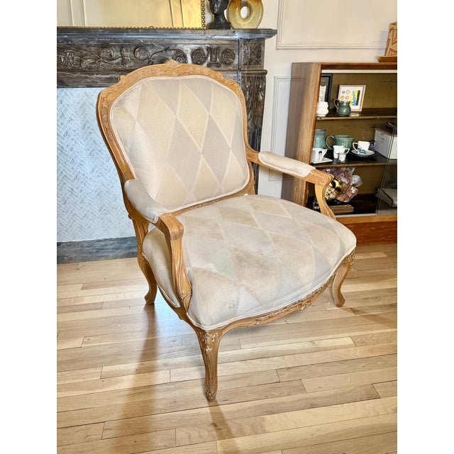Chamberry Rare Designer Century Furniture French Styley Armchairs (Pair) – Vintage For Sale - Image 12 of 12
