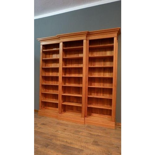 Vintage Wood Bookshelf, 1990s For Sale - Image 9 of 15