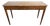 Theodore Alexander Mahogany Console Table With Center Drawer and Circular Pattern Apron For Sale