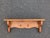 Mid 20th Century Vintage Farmhouse Wood Wall Shelf With Peg Hooks For Sale - Image 5 of 8