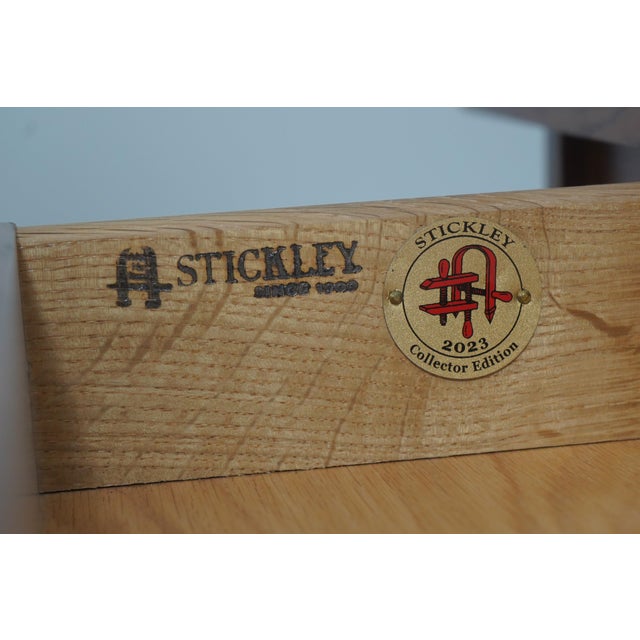 Stickley 1 Drawer Mission Oak Console Bookcase Table ~ Rare For Sale - Image 15 of 17