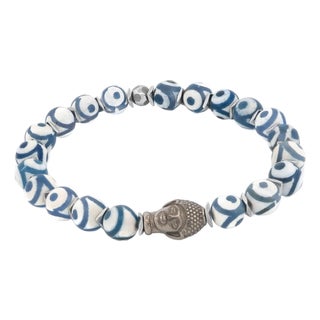 Buddha Spirit Nepal Bead Bracelet For Sale