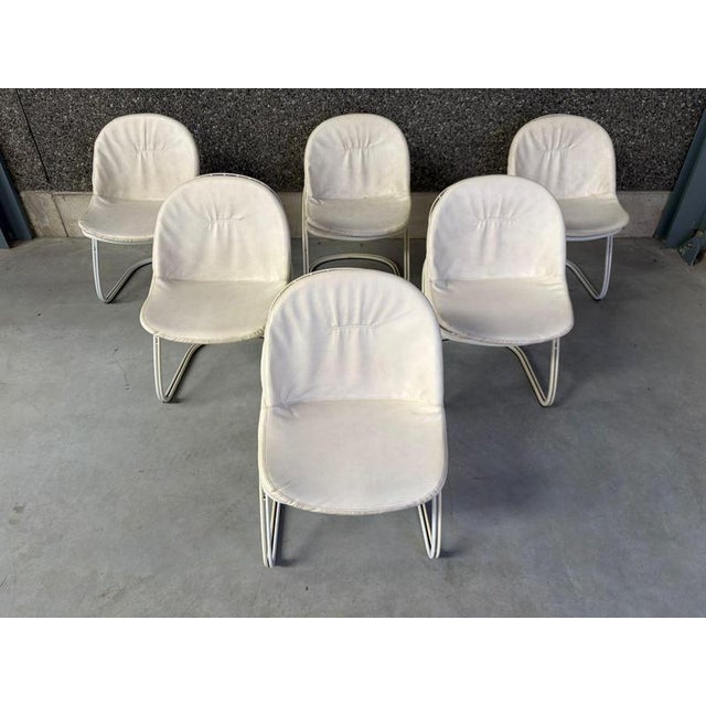 Gastone Rinaldi Vintage Pascale Dining Chairs by Gastone Rinaldi, 1970s, Set of 6 For Sale - Image 4 of 13