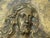 Metal French Convent Late 19th Century Brass Haloed Christ Blessing Sunburst Plaque For Sale - Image 7 of 12
