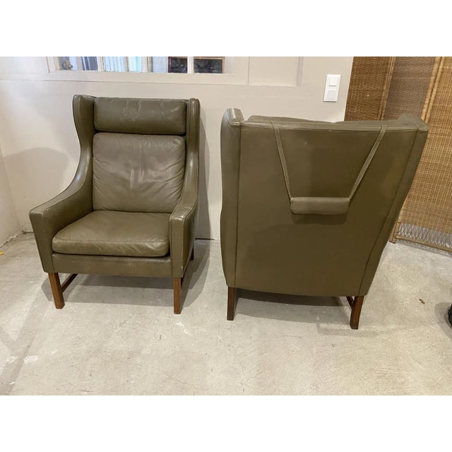 Vatne Møbler Set of Scandinavian Armchairs by Fredrik Kaiser for Vatne Møbler For Sale - Image 4 of 9