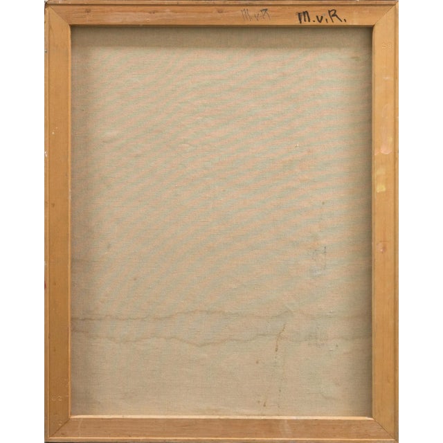 Textile 'Sunflowers in the Garden' by M. V R., Tuscan Villa, Tuscany For Sale - Image 7 of 8