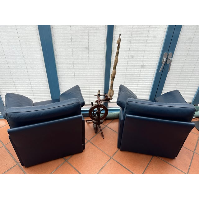 Team Lounge Chairs in Leather from Wellis, 1980s, Set of 2, in Flawless conditions. Designed 1980 to 1989