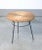 Wood Mid-Century Wicker Chair and Coffee Table, Set of 2 For Sale - Image 7 of 11