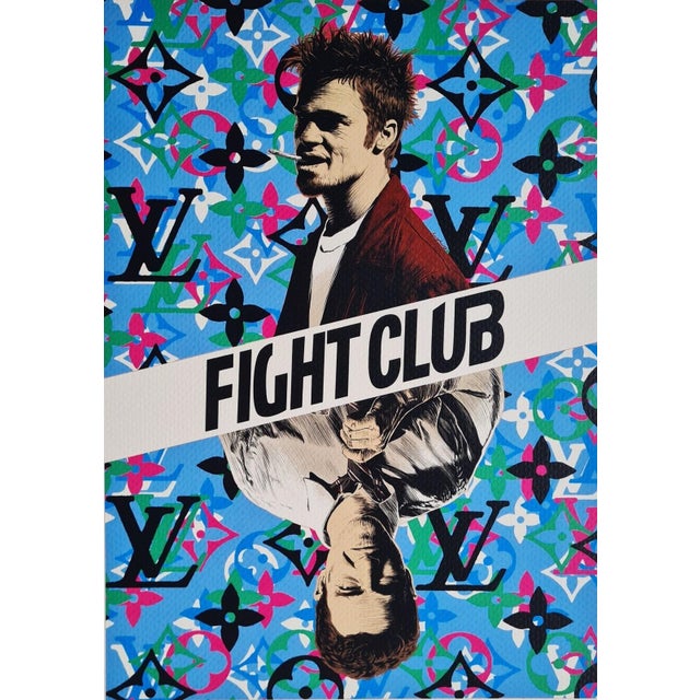 Death Nyc - Fight Club - Limited Edition With Certificate Paper: Fine art 300 gsm paper. Numbered from the edition of 100,...