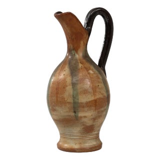 20th Century Belgian Ceramic Pitcher For Sale