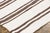Traditional Vintage Turkish Kilim Hemp Rug With Brown Stripes by Rug & Kilim, 1950-1959 For Sale - Image 3 of 9