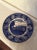 1950s Mount Vernon Blue and White Plate For Sale - Image 6 of 6
