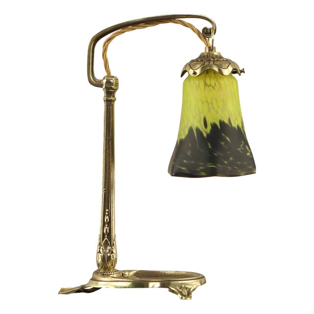Table Lamp from Charles Ranc, France, 1910s For Sale
