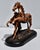 Traditional Mare and Foal Horse Statue Rearing Sculpture Western Equestrian Figurine Bronze For Sale - Image 3 of 6