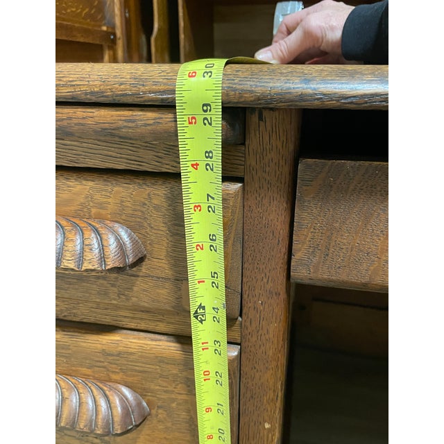 Wood Late 19th Century Robson and Sons Ltd. Roll Top Desk For Sale - Image 7 of 8