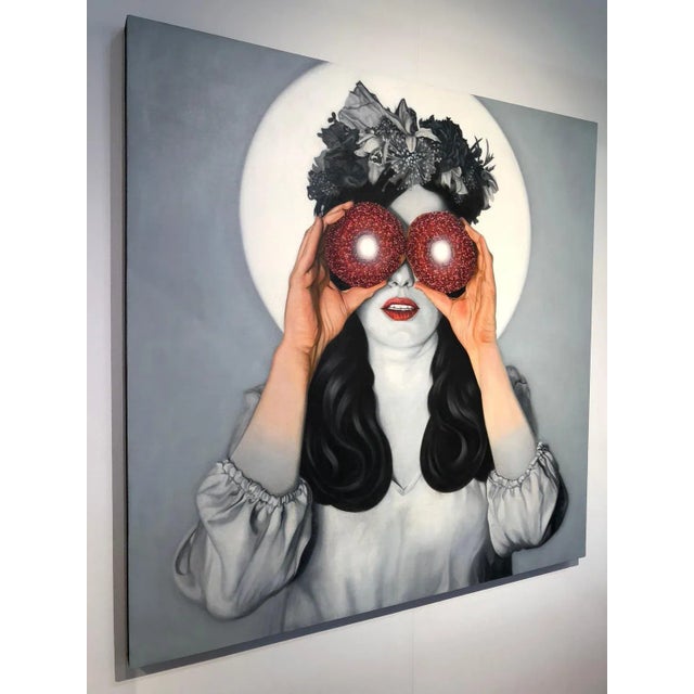 Contemporary The Vision, Jeff Chester, Oil on Canvas, 2017 For Sale - Image 3 of 4