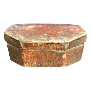 Antique Gilded and Engraved Box For Sale