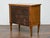 English 19th Century Mahogany Bow Front Chest with Flame Veneer, Two Drawers For Sale - Image 9 of 12