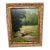 Vintage Oil on Board of Free Range Chickens. For Sale