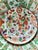 A beautiful pair of 18th-century Chinese export porcelain rimmed plates decorated in the highly collectible Pseudo Tobacco...