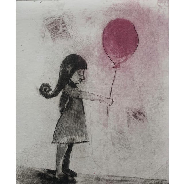 Krystyna Jaszke, Just Say Sorry, Mezzotint on Paper, 2013 For Sale - Image 4 of 5