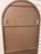 2020s Rejuvenation Walnut Arched Mirror - Bentwood Floor/Wall Mirror For Sale - Image 5 of 7