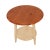 1990s Rustic Pine Round Side Table For Sale - Image 13 of 13
