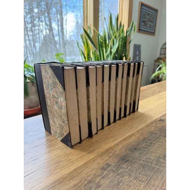 Antique Hardcover Books-Set of 11 the Works of H Rider Haggard For Sale - Image 10 of 12