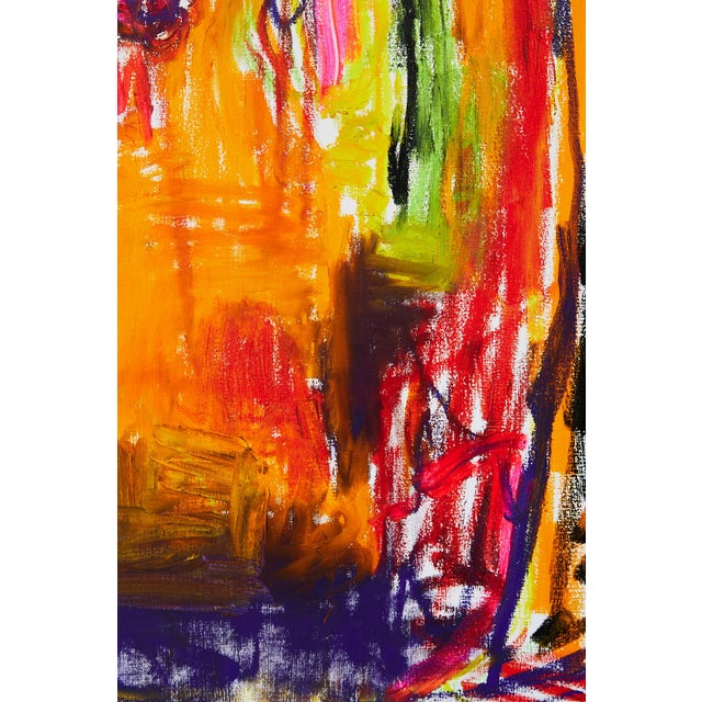 "Hands Pressing" - Large Figurative Oil Painting by Simon Findlay For Sale - Image 6 of 11