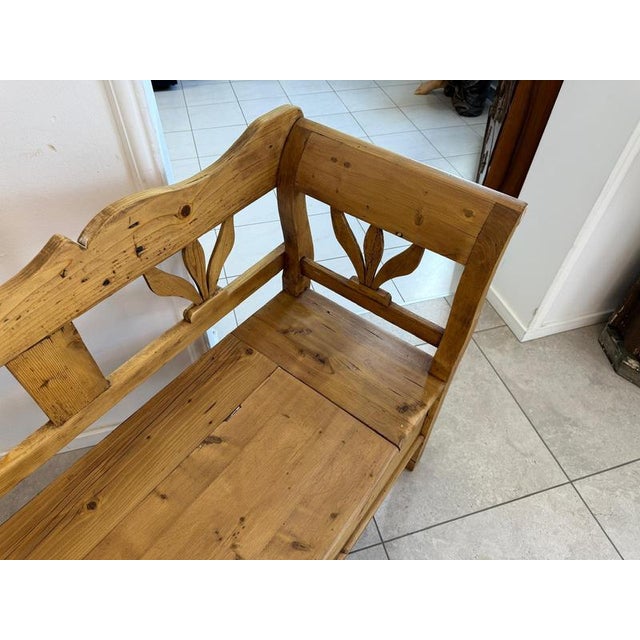 Provincial Biedermeier Chest Bench For Sale - Image 10 of 16