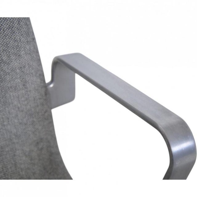 Gray Oxford Chair in Grey Fabric by Arne Jacobsen, 2006 For Sale - Image 8 of 16