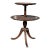 Early 20th Century Ferguson Bros MFG Mahogany Pie Crust Two-Tier Dumbwaiter Table For Sale