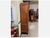 Wood Antique Art Deco Wardrobe, 1930 For Sale - Image 7 of 12