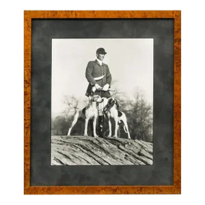 Elias Chadwell Huntsman- Millbrook Hounds 1934 Framed Photo