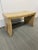 Design Plus Gallery presents a Vintage Bench by Thomas Pheasant for Baker. The bench has a contoured silhouette overlaid...