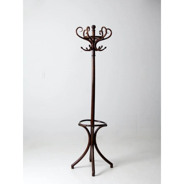 Antique Bentwood Hall Tree Chairish