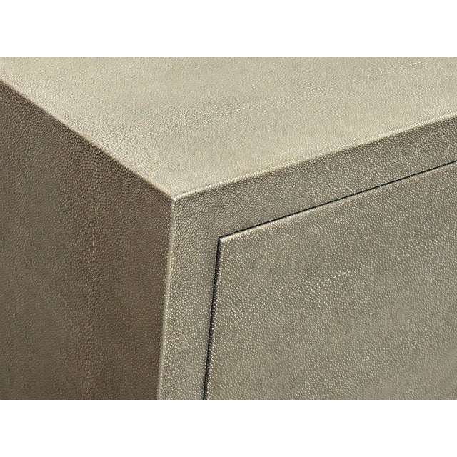 Gray Restoration Hardware Graydon Shagreen Sideboard For Sale - Image 8 of 12