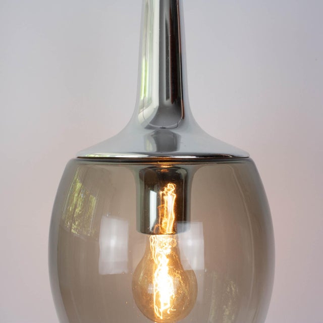 Vintage Teardrop Pendant Lamp from Peill & Putzler, Germany, 1960s For Sale - Image 9 of 16