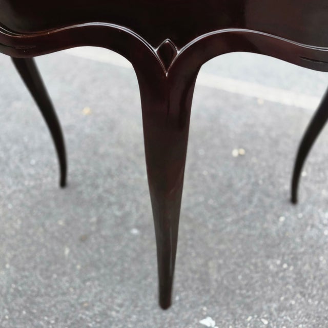 Early 21st Century Christopher Guy Mahogany Side Table For Sale - Image 5 of 8