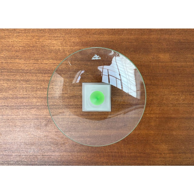 Glass Postmodern Glass Bowl from Montana, 1980s For Sale - Image 7 of 18