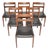 Vintage Swedish Dining Chairs attributed to Nils Jonsson, 1960, Set of 6 For Sale