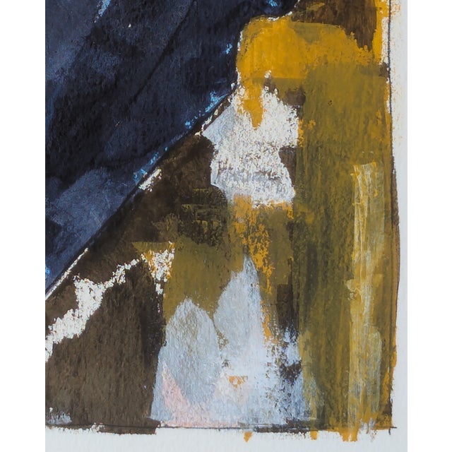 2020s Vessel #3 - Contemporary Original Abstract Acrylic Painting on Paper For Sale - Image 5 of 5