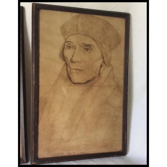 Antique Hans Holbein Renaissance Prints, Lady Lister, John Fisher For Sale - Image 4 of 8