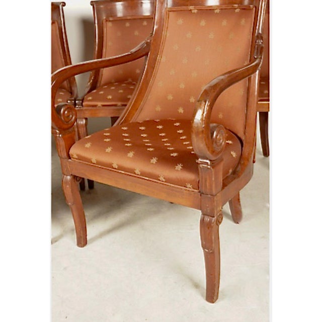 Empire-Style Dining Chairs, Set of 6 For Sale - Image 4 of 8