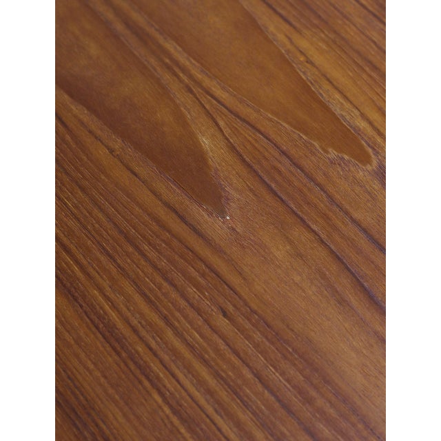 Model 55 Extendable Dining Table in Teak from Omann Jun, Denmark, 1960s For Sale - Image 17 of 18