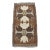 Vintage Brown Color Handmade Turkish Door Mat For Sale
