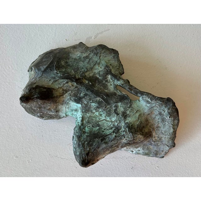 American Vintage Bronze Bust Sculpture by Ruth Aizuss Migdal For Sale - Image 3 of 5