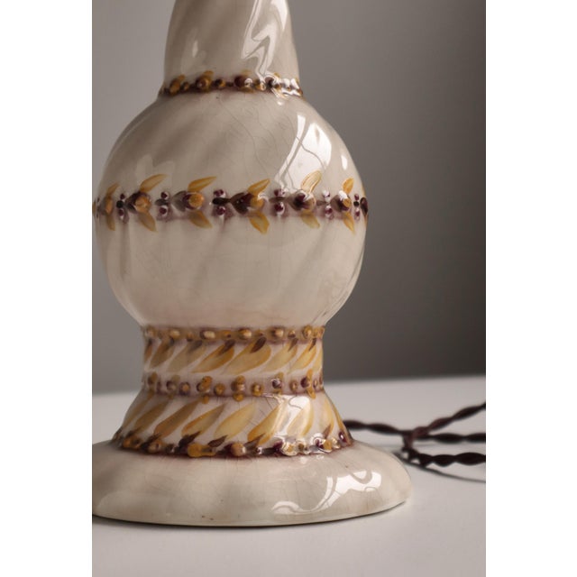 Swedish Grace Porcelain Table Lamp by Louise Adelborg, 1926 For Sale - Image 13 of 16